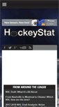 Mobile Screenshot of hockeystat.com